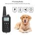800m Electric Dog Training Colllar PET control remoto impermeable recargable con pantalla LCD para todo el tamaño de la vibración de choque