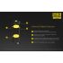Nitecore NL1834R 3.6V Batería recargable Micro-USB 18650 de alto rendimiento