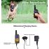 Pantalla LCD recargable recargable de collar de entrenamiento de perros eléctrico 800YD para todos los tamizs Modo de vibración de choque