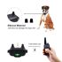 Pantalla LCD recargable recargable de collar de entrenamiento de perros eléctrico 800YD para todos los tamizs Modo de vibración de choque