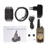 800m Electric Dog Training Colllar PET control remoto impermeable recargable con pantalla LCD para todo el tamaño de la vibración de choque