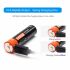 14500 750mAh 3.7V Micro USB recargable recargable batería de ion