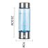 Generador de hidrógeno, filtro de taza de agua, fabricante de ionizador, agua rica en hidrógeno, súper antioxidantes portátiles, botella de hidrógeno ORP de 420ml