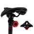 Smart Bicycle Tail Trasero Luz Auto Start Detener Freno IPX6 Impermeable Usb Carga Ciclismo Tailight Bike Led Lights