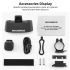 ROCKBROS LKWD-R1 Luz de bicicleta Smart USB LED Control remoto inalámbrico Luz trasera de bicicleta MTB Carretera Señal de giro láser Lámpara de ciclismo Luz trasera