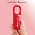 Mini candado de huella digital, cerradura de equipaje sin llave USB, cerradura electrónica, cerradura de puerta biométrica inteligente con huella digital, desbloqueo rápido para viajes