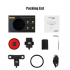 Gaciron Luces traseras para Bicicleta, Luz Trasera para Bicicleta de Alto Brillo LOOP-100 con Sensor de Freno, Luz Trasera magnética para sillín de Bicicleta de aleación de Aluminio