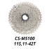 Shimano Deore CS M5100 11 velocidades Cassette piñón libre para bicicleta de montaña MTB CS-M5100 11-51T 11S 42T bicicleta 11V