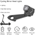Faro de espejo retrovisor CarryBright CB800, luz de bicicleta de espejo trasero