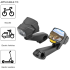 Faro de espejo retrovisor CarryBright CB800, luz de bicicleta de espejo trasero