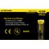 Nitecore NL166 16340 RCR123A 3.7V 2.4WH 650mAh batería recargable de litio