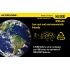 Nitecore NL166 16340 RCR123A 3.7V 2.4WH 650mAh batería recargable de litio
