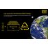 Nitecore Li-Ion NL1834 18650 3.7V 3400mAh Batería de recarga protegida