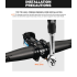 Manillar de carbono TOSEEK ZF-ONE Mtb manillar de bicicleta 31,8*580-720/740/760mm manillar negro mate para accesorios de bicicleta de montaña