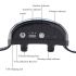 PET PERRO ANTI BARKING DISPOSITIVO USB Eléctrico Ultrasónico PERROS DE PERROS COLLAR DE PERRO PERRO DE PERRO LADING VIBRACIÓN ANTI BRADA Cuello Dropship