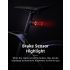 ROCKBROS Q3 bicicleta luz trasera MTB bicicleta de carretera noche ciclismo luz trasera Sensor de freno inteligente luz de advertencia impermeable accesorios de bicicleta