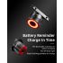 ROCKBROS Q3 bicicleta luz trasera MTB bicicleta de carretera noche ciclismo luz trasera Sensor de freno inteligente luz de advertencia impermeable accesorios de bicicleta