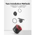 ROCKBROS Q3 bicicleta luz trasera MTB bicicleta de carretera noche ciclismo luz trasera Sensor de freno inteligente luz de advertencia impermeable accesorios de bicicleta