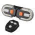 Luz trasera de señal de giro para bicicleta, lámpara LED para bicicleta, luces inalámbricas recargables por USB, luz trasera para bicicleta de montaña, accesorios para bicicleta