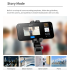 Q18 Selfie Stick Rotación 360 después del modo de disparo Estabilizador de cardán