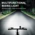 Luces delanteras colgantes para bicicleta SMILING SHARK EVO1700, luces delanteras para bicicleta recargables por USB-C