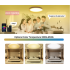 Luz de techo inteligente Tuya Zigbee, 24W, Wifi, RGBCW, lámpara Led de techo para sala de estar, decoración del hogar, lámpara inteligente para Alexa