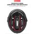 ROCKBROS Casco de bicicleta Ciclismo Ultraligero Casco de Bicicleta de carretera MTB Scooter Casco Gorras Casco de motocicleta