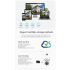 5G Wifi E27 bombilla cámara de vigilancia visión nocturna a todo Color seguimiento humano automático 4X Zoom Digital Video seguridad Monitor Cam