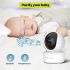 Monitor de bebé de 5 pulgadas con cámara SM650, monitor de vídeo portátil para madre e hijo
