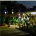 Luces solares Decoraciones de patio al aire libre Campanas de viento Luces LED Luz colgante que cambia de color