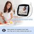 Monitor de vídeo inalámbrico para bebé SP850, con pantalla LCD de 3,5 pulgadas, niñera, Audio bidireccional, cámara de seguridad de vigilancia con visión nocturna para madre y niño