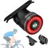 Smart Bike Tail Light Brake Induction Bicycle Tail Light Bike Seatpost Saddle Rear Light Waterproof USB Charging Cycling Taillight
