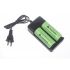 Cargador de batería para dobles 18650/26650 baterías recargables (AC 100 ~ 240V)