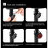 Luz trasera LED inteligente para bicicleta TOWILD TL03 con sensor de freno automático, luz trasera para bicicleta, luz de advertencia para bicicleta