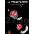 Luz trasera inteligente para bicicleta TOWILD TL05 con sensor de freno automático, IPX6, resistente al agua, carga USB, luz LED para ciclismo, luz trasera de advertencia