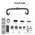 TOSEEK TR5500 bicicleta de carretera vástago de fibra de carbono integrado manillar de bicicleta ultraligero 28,6mm accesorios de piezas de ciclismo