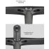 TOSEEK TR5500 bicicleta de carretera vástago de fibra de carbono integrado manillar de bicicleta ultraligero 28,6mm accesorios de piezas de ciclismo