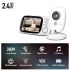 VB603 Video Baby Monitor 2.4G Madre Niños Audio bidireccional Cámaras de vigilancia de visión nocturna