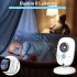 VB603 Video Baby Monitor 2.4G Madre Niños Audio bidireccional Cámaras de vigilancia de visión nocturna
