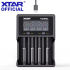 Cargador de batería XTAR VC4SL 18650 21700 USB C QC3.0 de carga rápida, 1,2 V, Ni-MH, AAA, AA, recargable de litio