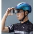 ROCKBROS-casco de bicicleta con luz LED recargable, casco de bicicleta de montaña y de carretera, sombrero deportivo seguro