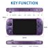 POWKIDDY X39pro pantalla IPS de 4,3 pulgadas consola de videojuegos portátil X39 juego Retro PS1 compatible con controladores con cable