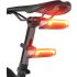 Meilan X5 Smart Bike Tail Light with Turn Signals and Automatic Brake Light Wireless Remote Control Bike Rear Light Back USB Rechargeable Safety Warning Cycling Light