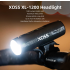 XOSS XL-1200 Bike Headlight 1200 Lumens Rechargeable Front Lamp Waterproof for Night Riding and Commuting
