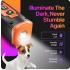 Repelente de perros, dispositivo ultrasónico de entrenamiento para perros, dispositivo disuasorio de ladridos recargable con linterna LED
