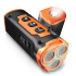 Repelente de perros, dispositivo ultrasónico de entrenamiento para perros, dispositivo disuasorio de ladridos recargable con linterna LED