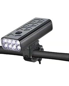 NiteBeam BR08 Luces para bicicleta 8LED 10000 lúmenes Usb recargable delantera para bicicleta