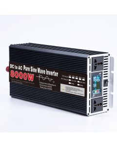 Pure Sine Wave Inverter 3000W to 8000W for RV DC 12V 24V to AC 110V 220V High-Quality Compact Energy System