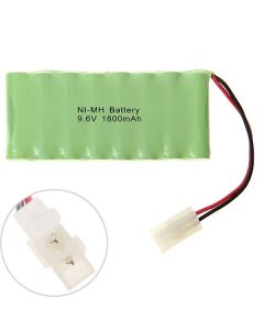 Batería recargable Ni-MH de 9,6 V AA y 1800 mAh