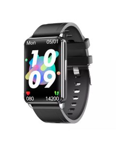 EP02 glucosa en sangre azúcar reloj inteligente ECG  PPG HRV frecuencia cardíaca temperatura 1,57 "HD impermeable pulsera inteligente banda Fitness Tracker